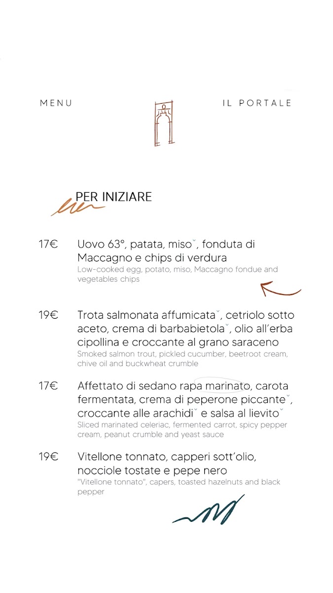 Ristorante Il Portale Photo Menu 2