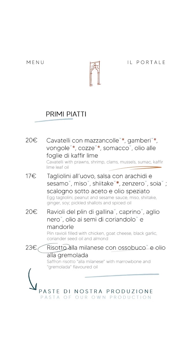 Ristorante Il Portale Photo Menu 3