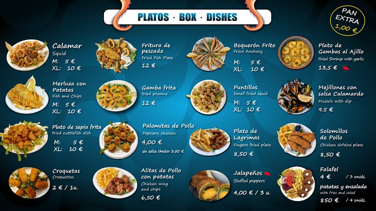 CALAMARDITO Photo Menu 1
