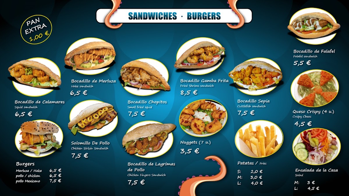 CALAMARDITO Photo Menu 2