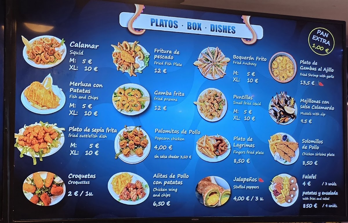 CALAMARDITO Photo Menu 6