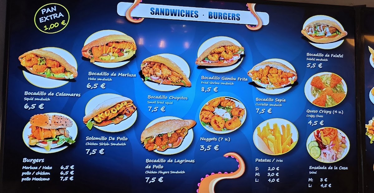 CALAMARDITO Photo Menu 8
