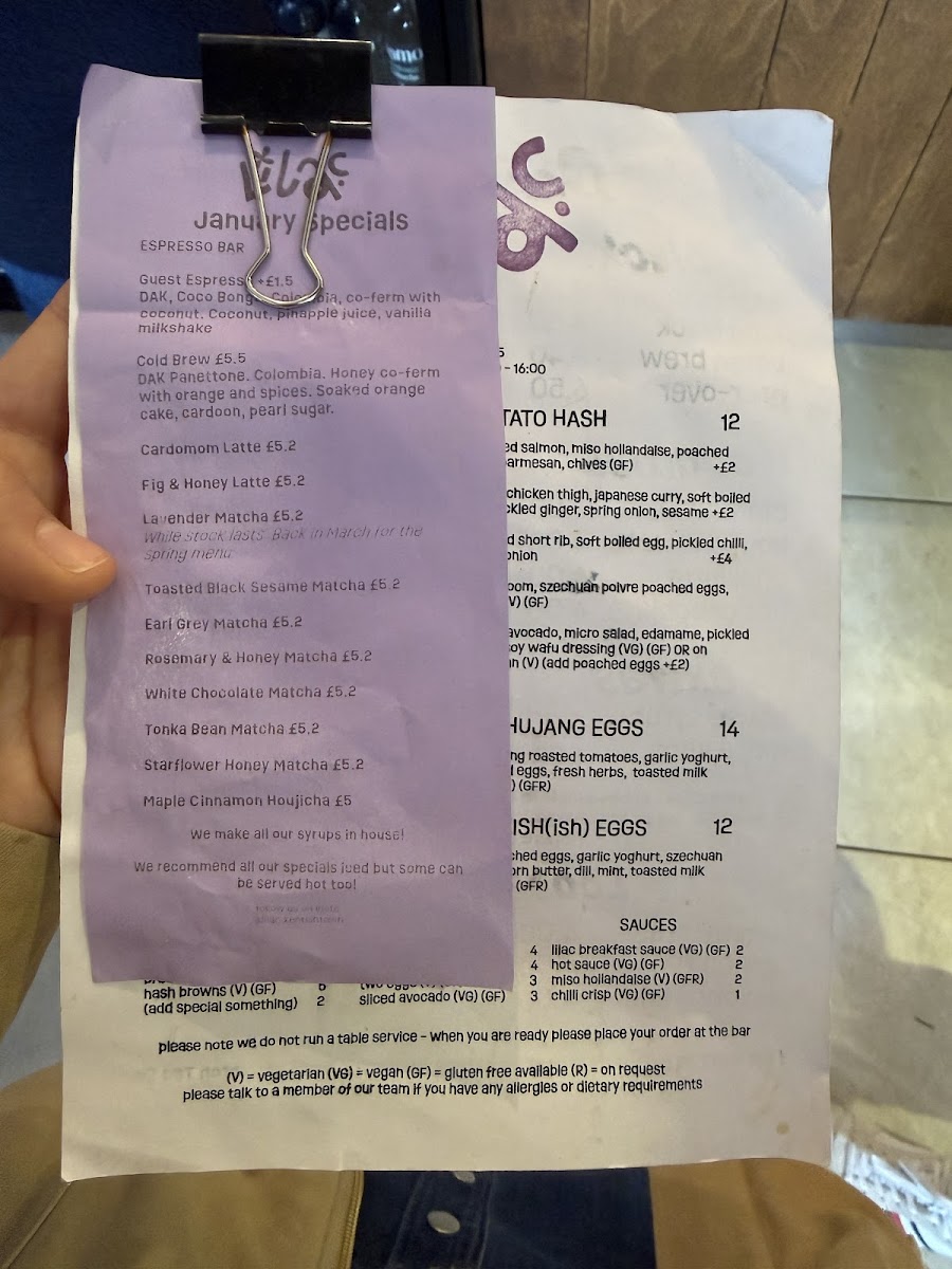 Lilac Eatery and Coffee House Photo Menu 5