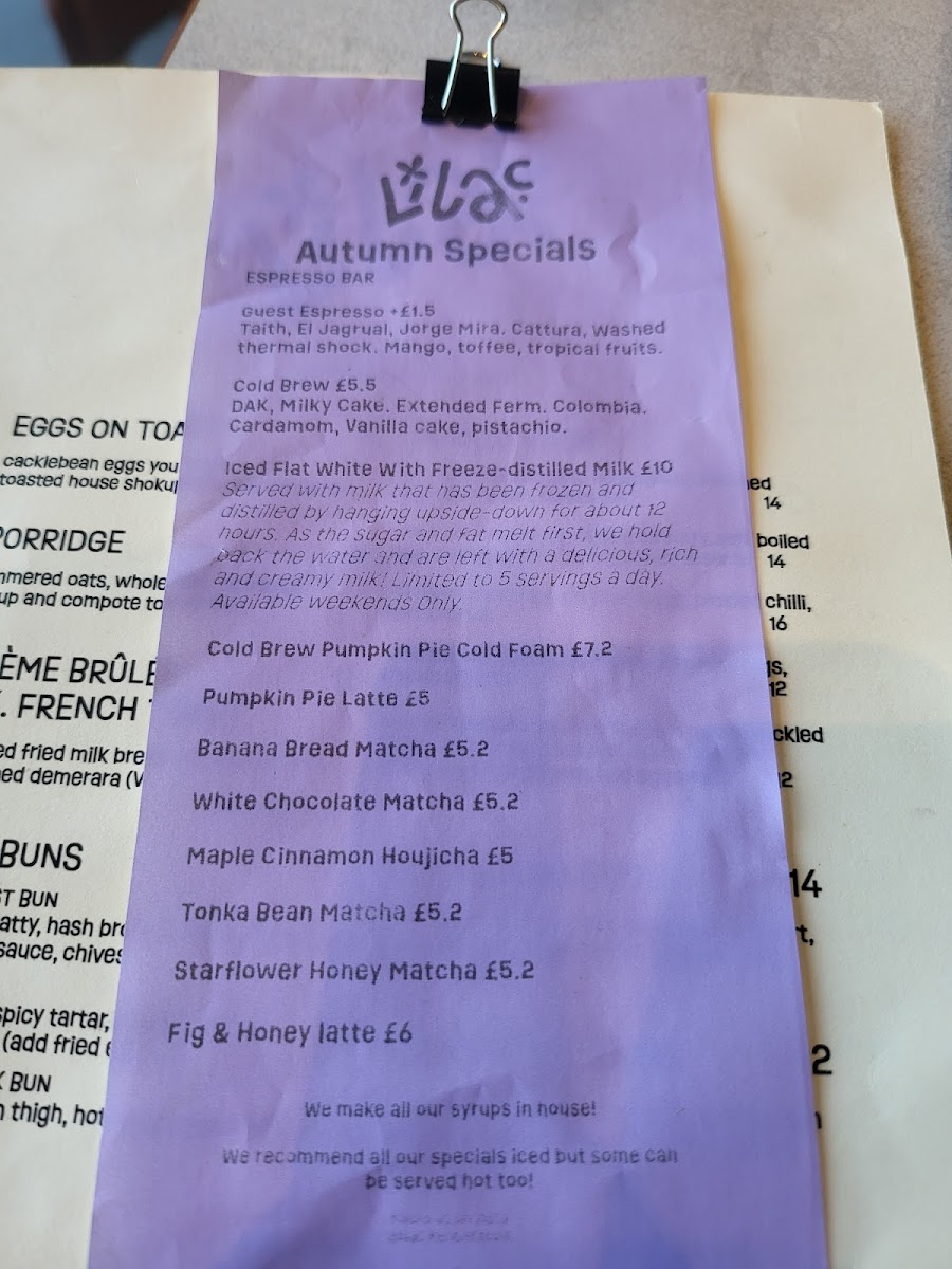 Lilac Eatery and Coffee House Photo Menu 8