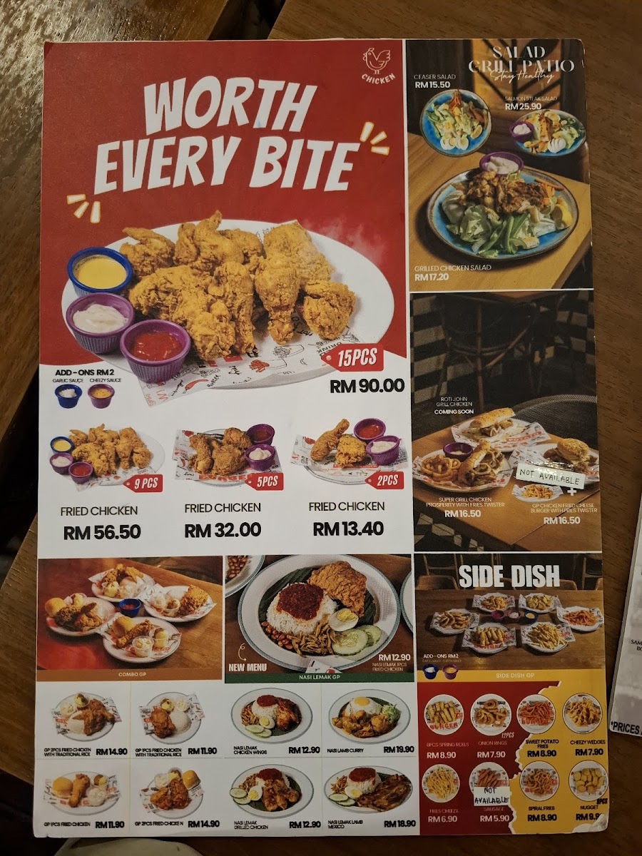 Grill Patio Putatan Photo Menu 10