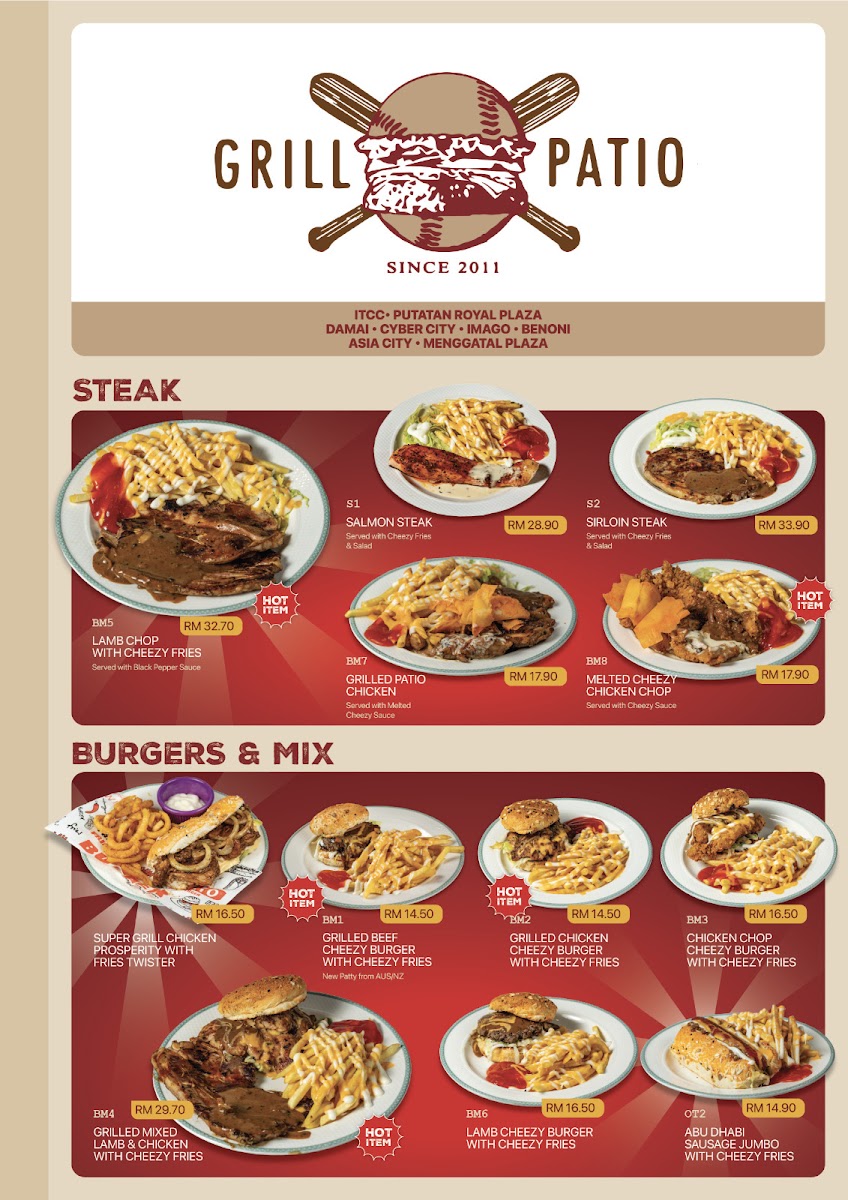 Grill Patio Putatan Photo Menu 2