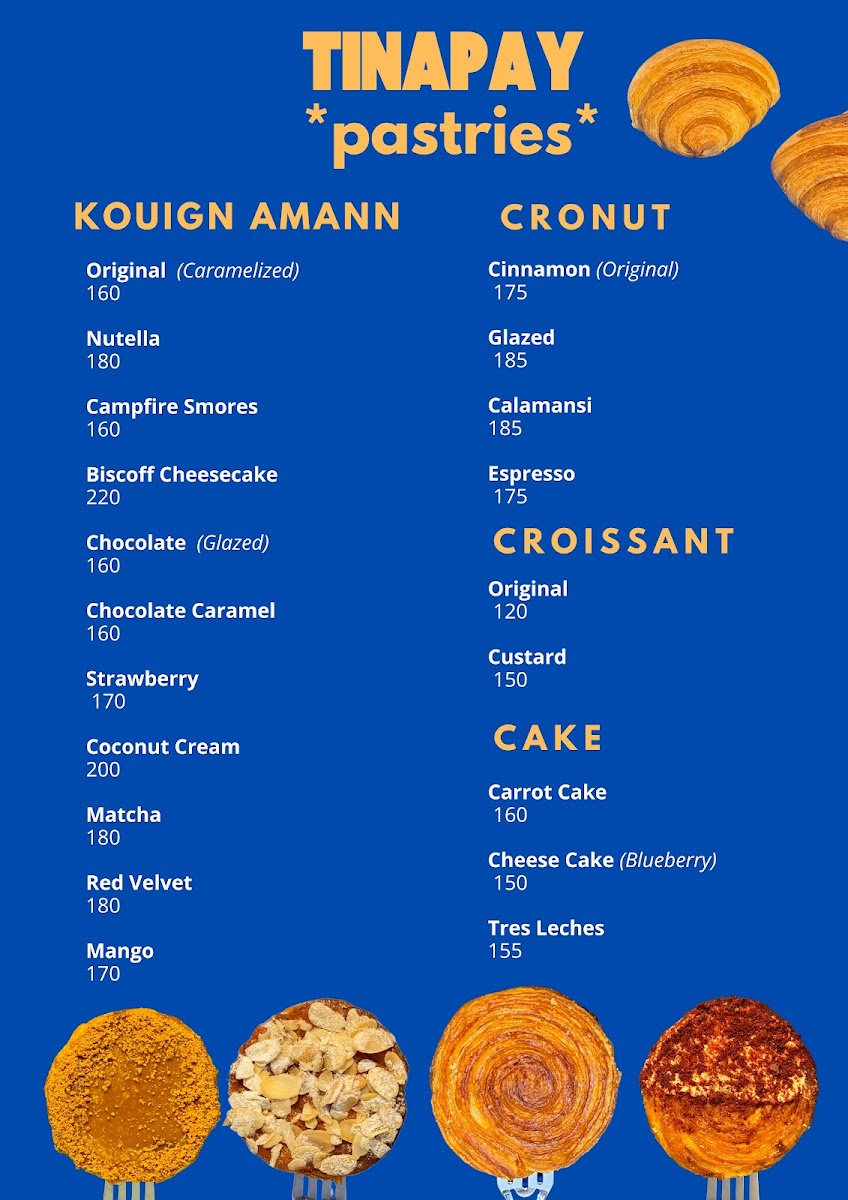 Tazza Cafe Kalibo Photo Menu 2