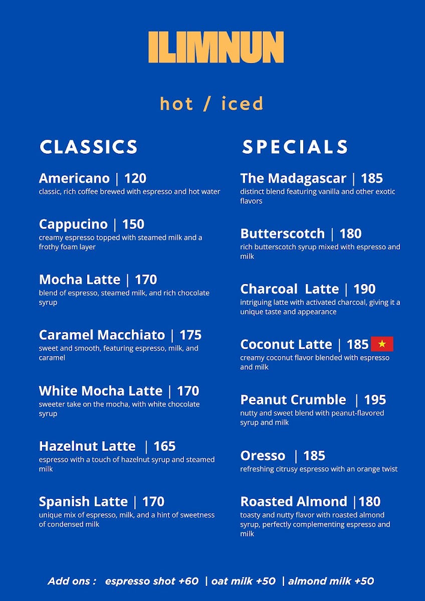 Tazza Cafe Kalibo Photo Menu 3