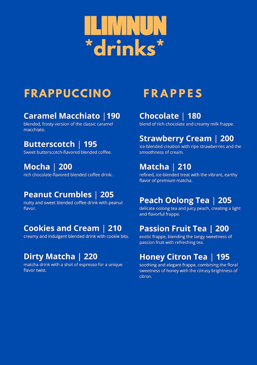 Tazza Cafe Kalibo Photo Menu 4