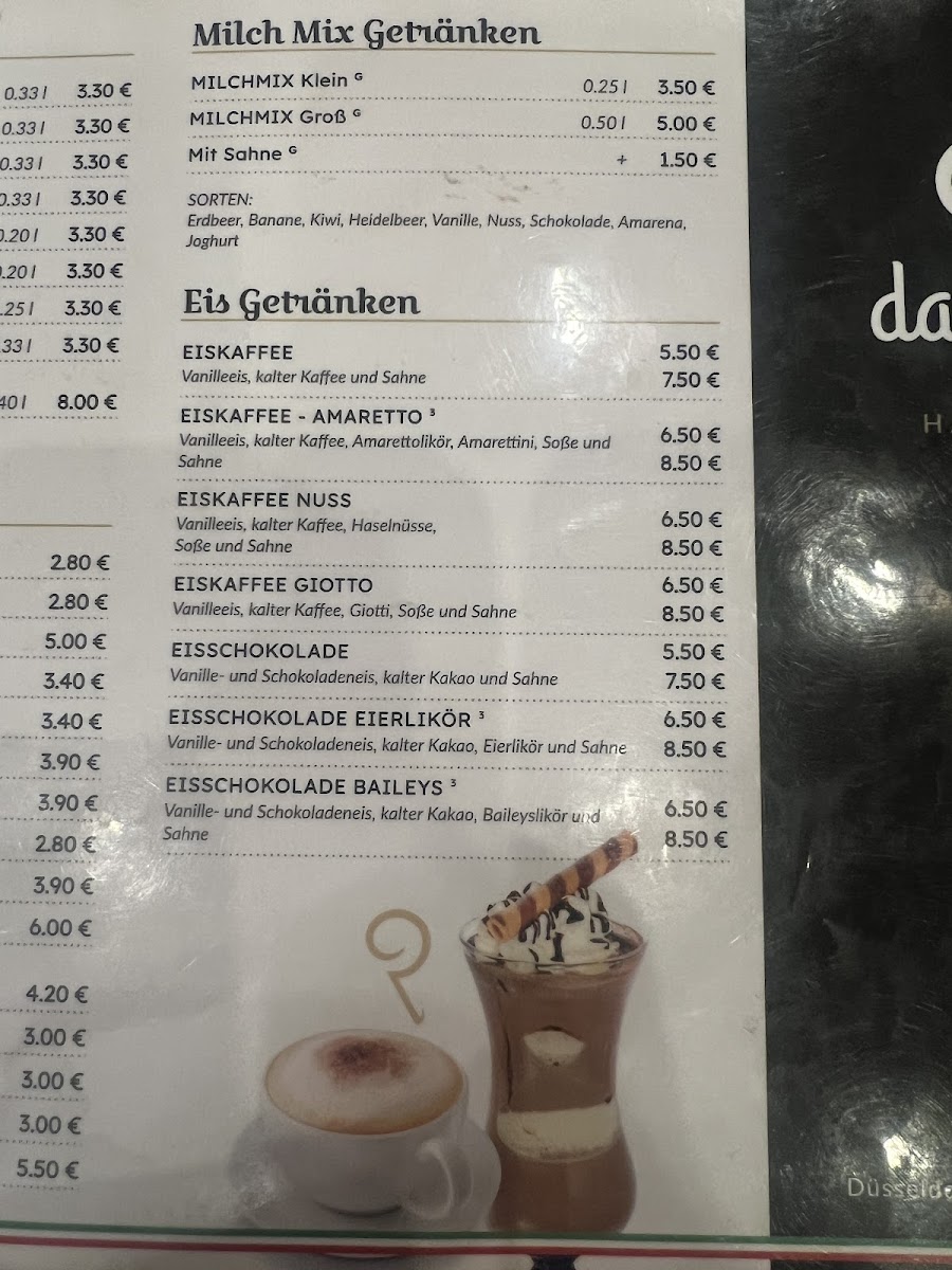 Eis Café Da Pian 2 - Huckingen Photo Menu 4