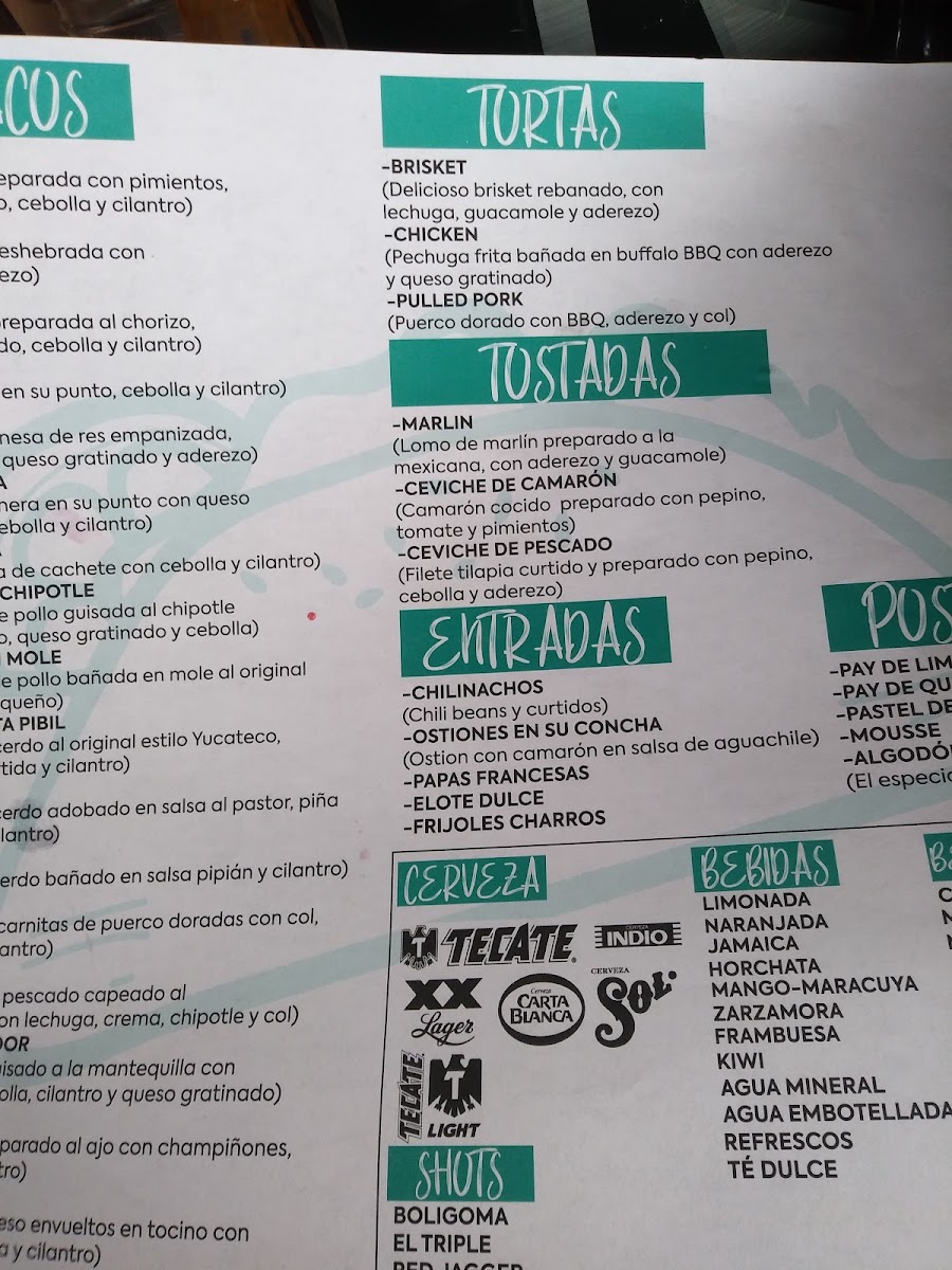 Taquería No 18 Cantera Photo Menu 5