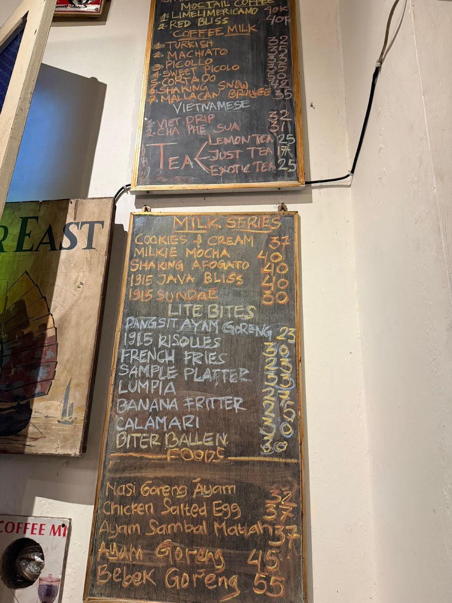 1915 Arts Koffie Huis Photo Menu 7