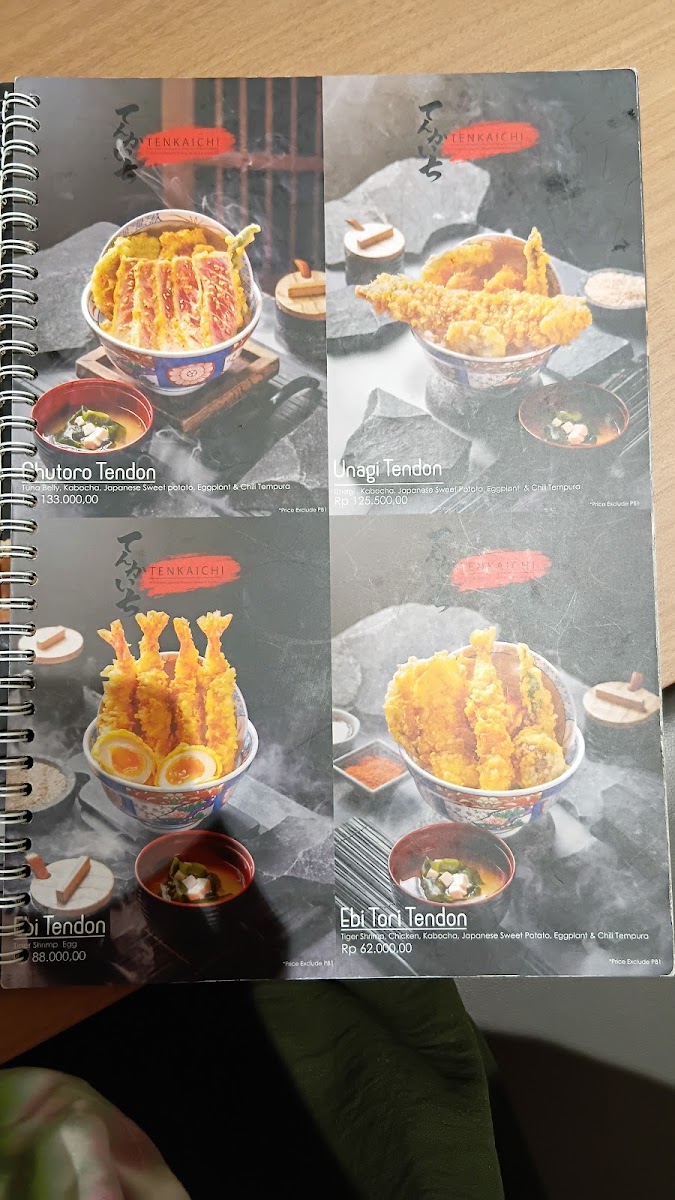 Tenkaichi Bintaro Photo Menu 3