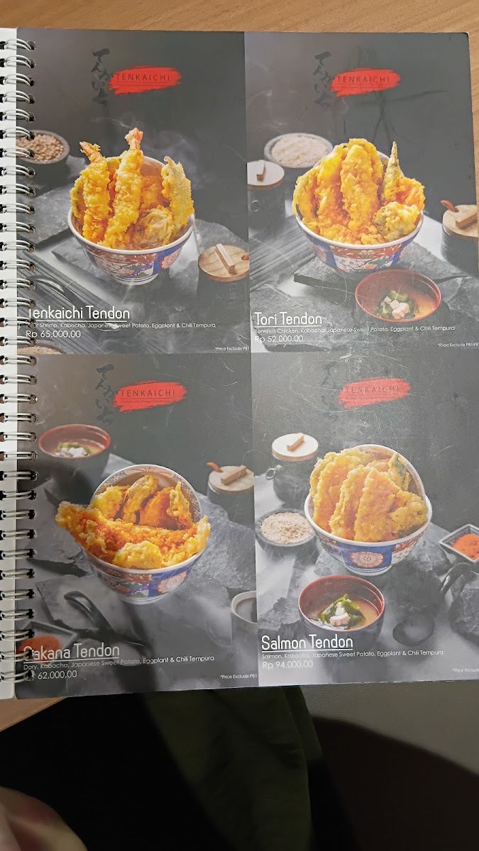 Tenkaichi Bintaro Photo Menu 4