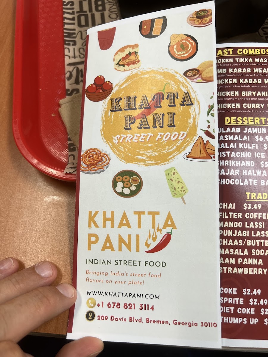 Khatta Pani Photo Menu 3