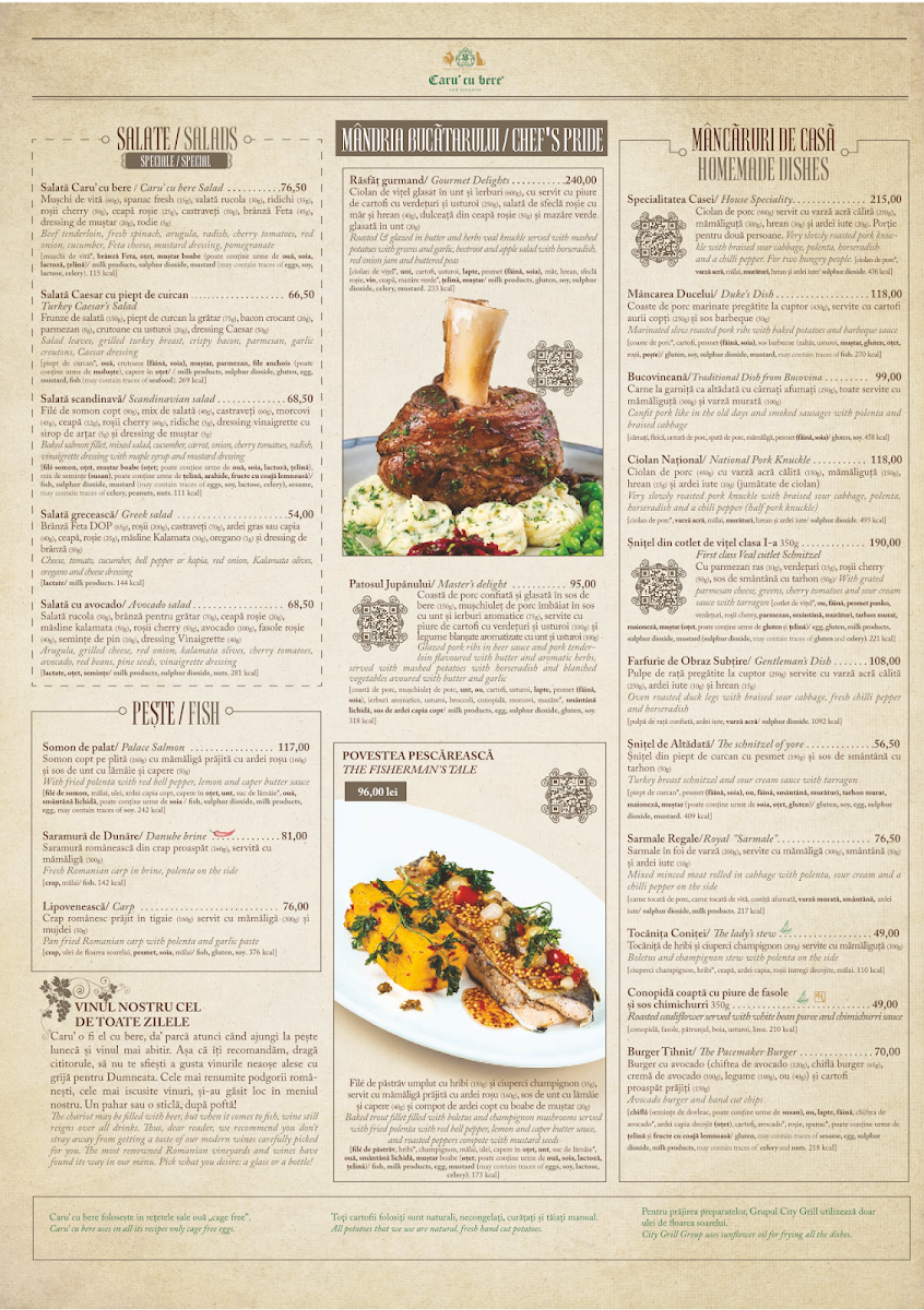 Caru' cu bere Photo Menu 7