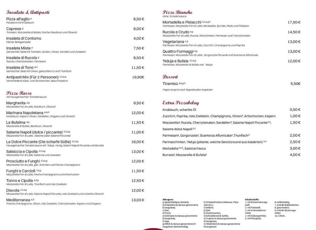 Il Forno a Legna Photo Menu 1