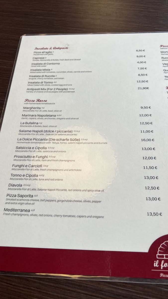 Il Forno a Legna Photo Menu 5