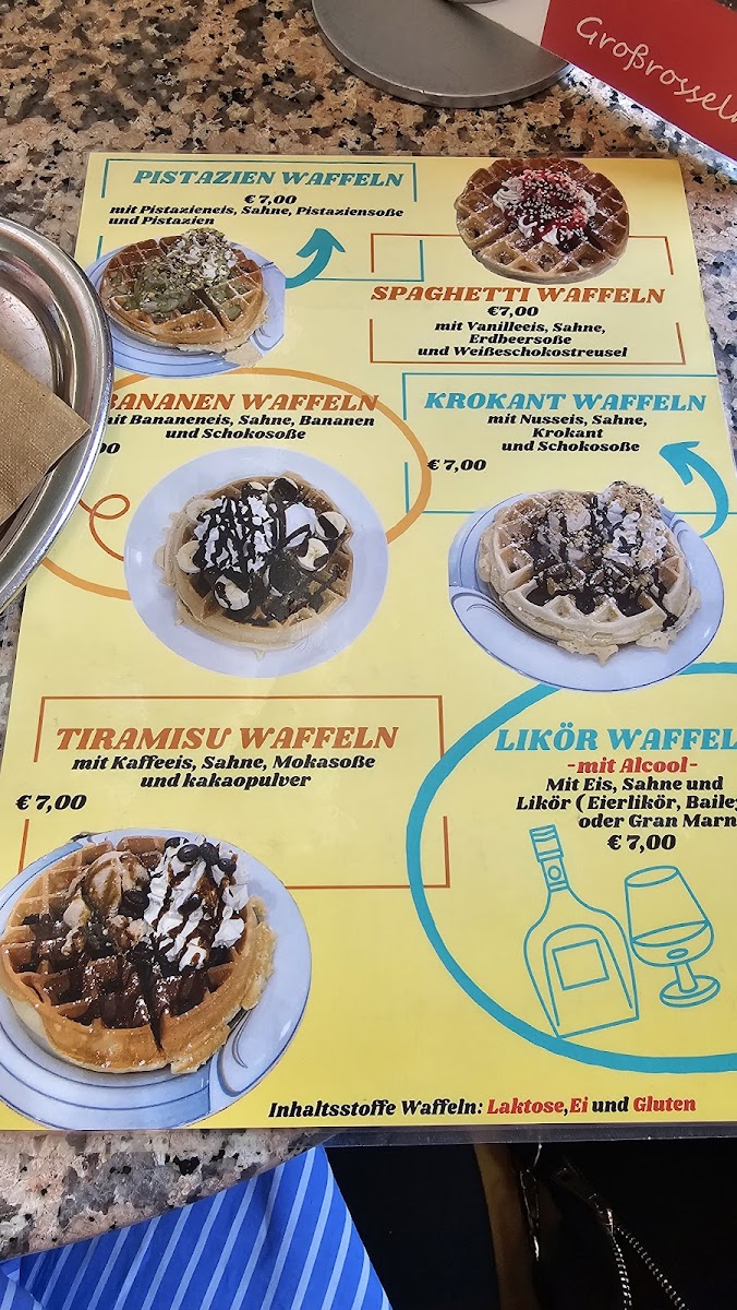 Eiscafé Dolomiti Großrosseln Photo Menu 1