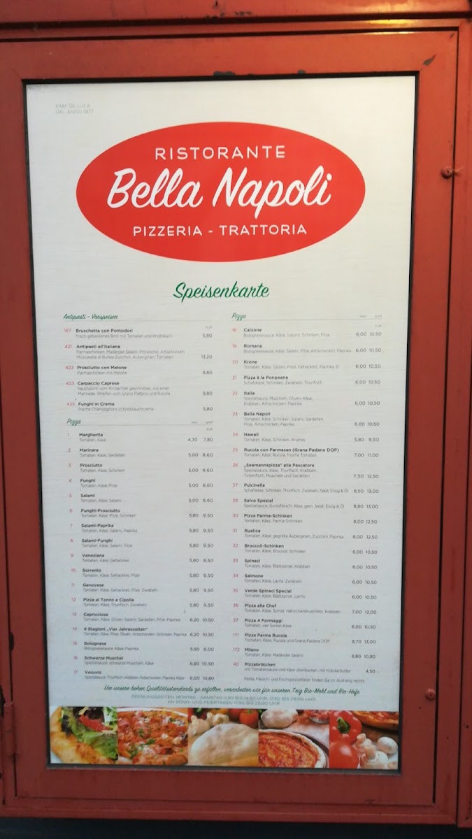 Ristorante De Luca Caffe Bar Photo Menu 2