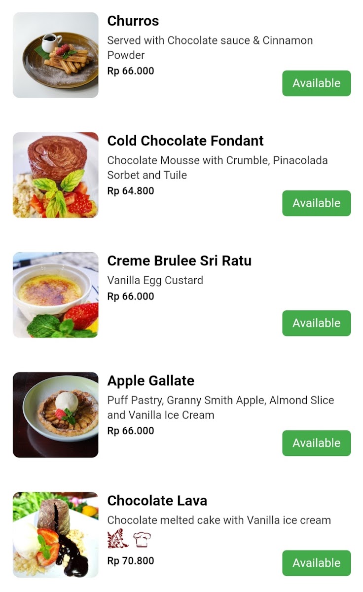 ABHAYAGIRI - Venue and Dining Photo Menu 4