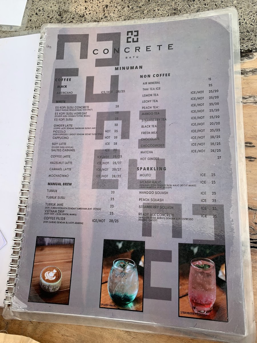 Concrete Batu Photo Menu 4