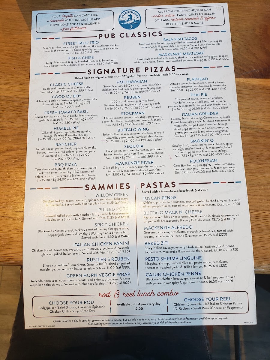 MacKenzie River Pizza, Grill & Pub Photo Menu 7