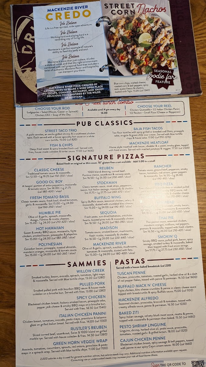 MacKenzie River Pizza, Grill & Pub Photo Menu 8