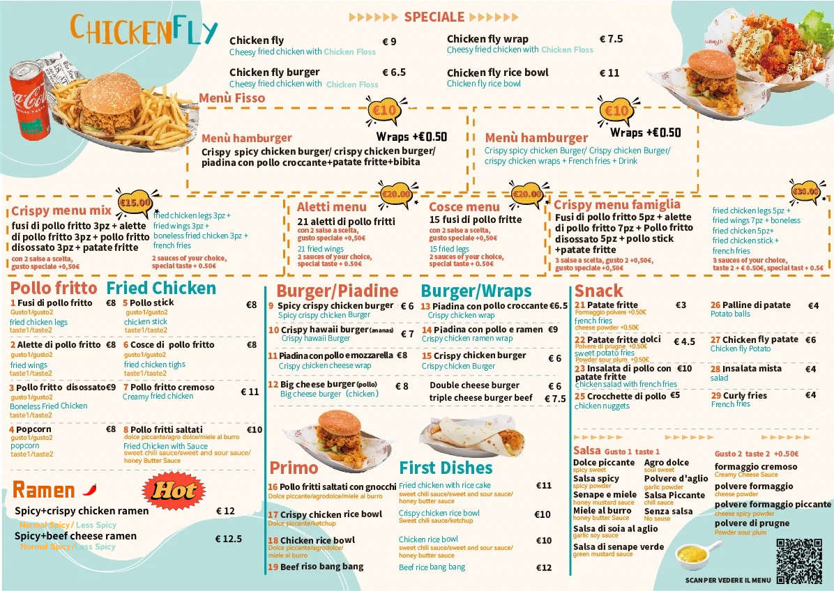 CHICKEN FLY Photo Menu 4