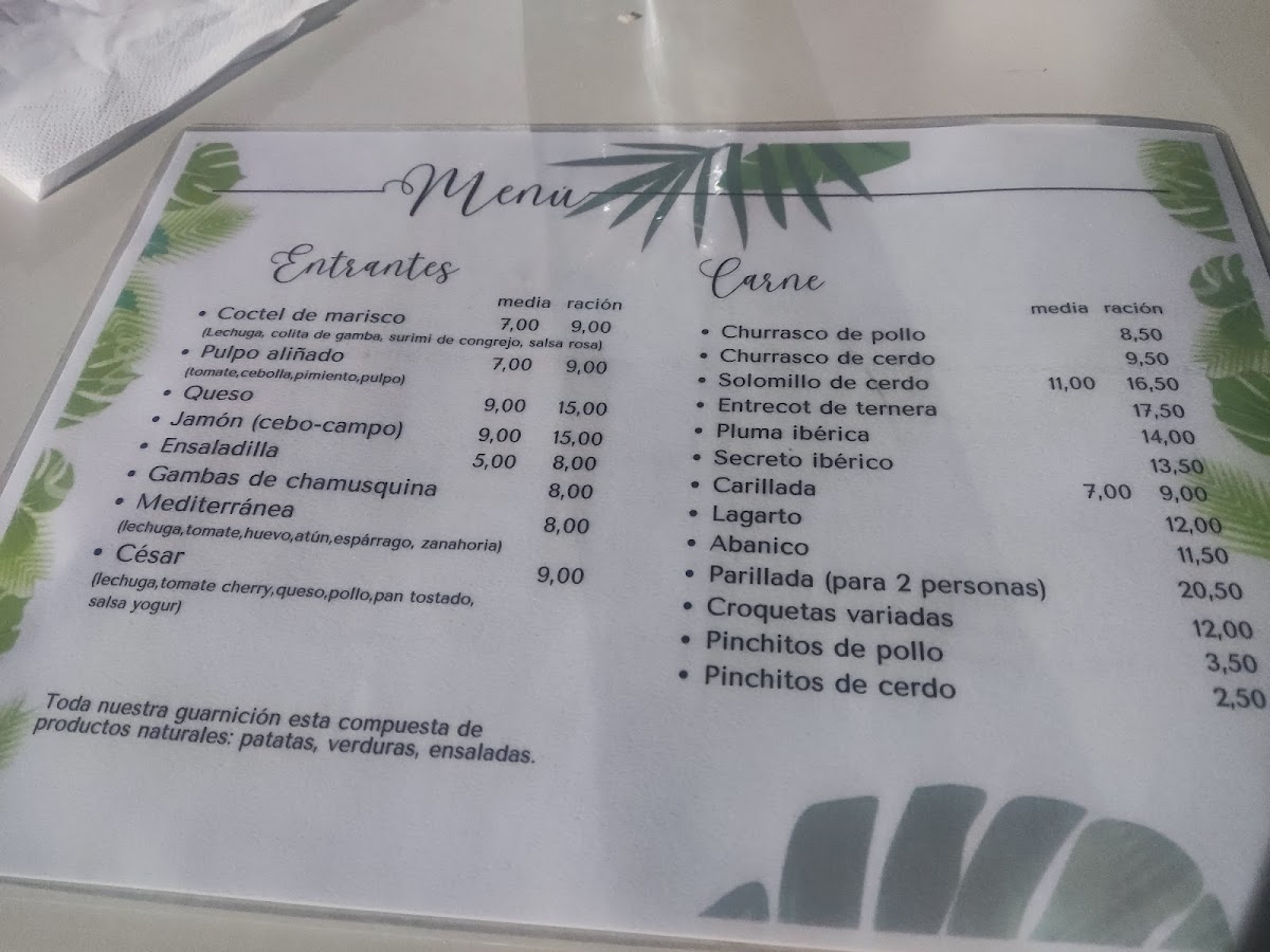 Bar Restaurante la Piscina Photo Menu 3