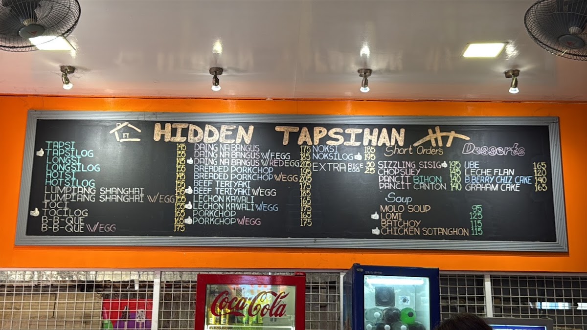 Hidden Tapsihan Main Photo Menu 1