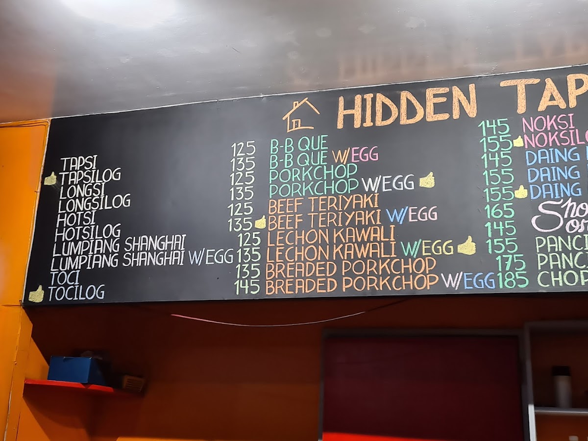 Hidden Tapsihan Main Photo Menu 4