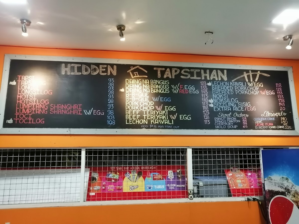 Hidden Tapsihan Main Photo Menu 6