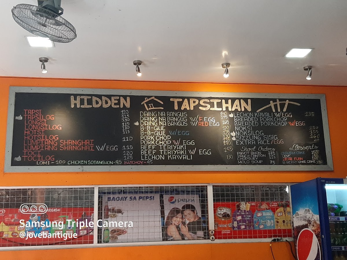 Hidden Tapsihan Main Photo Menu 7
