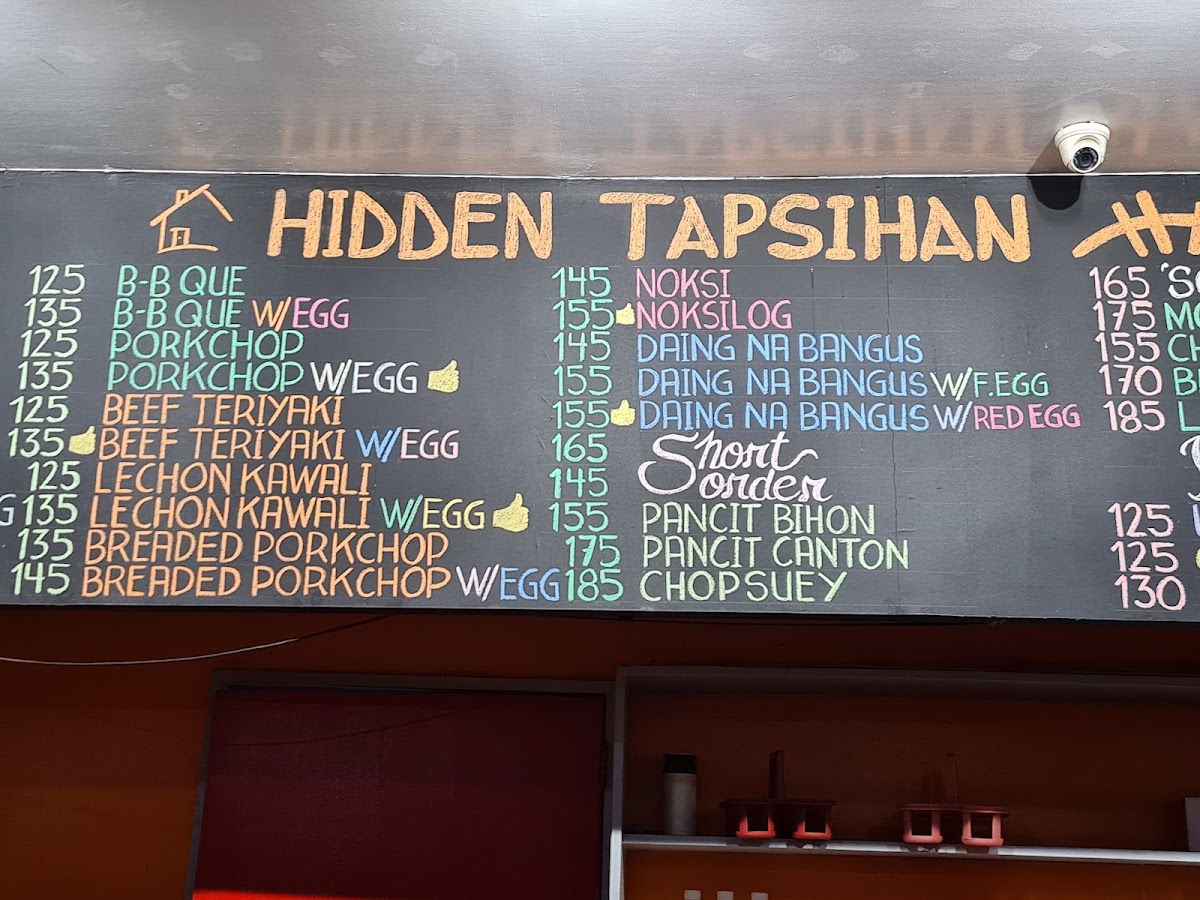 Hidden Tapsihan Main Photo Menu 8