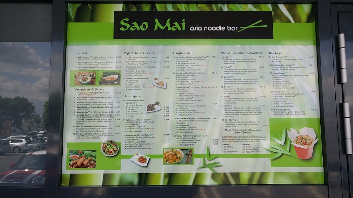 Sao Mai asia noodle & sushi bar Photo Menu 2