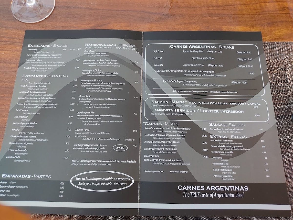 La Cabaña bar & grill Photo Menu 8