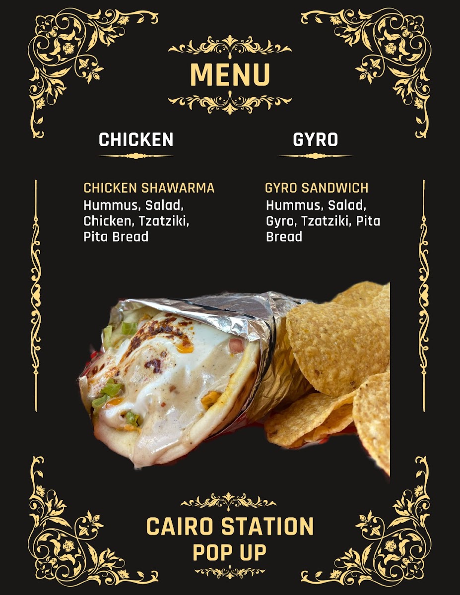 Cairo Station Café Photo Menu 6