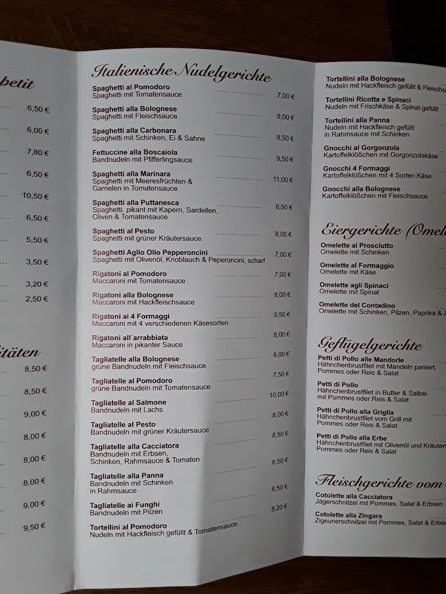 Ristorante 'La Cantina' Photo Menu 4