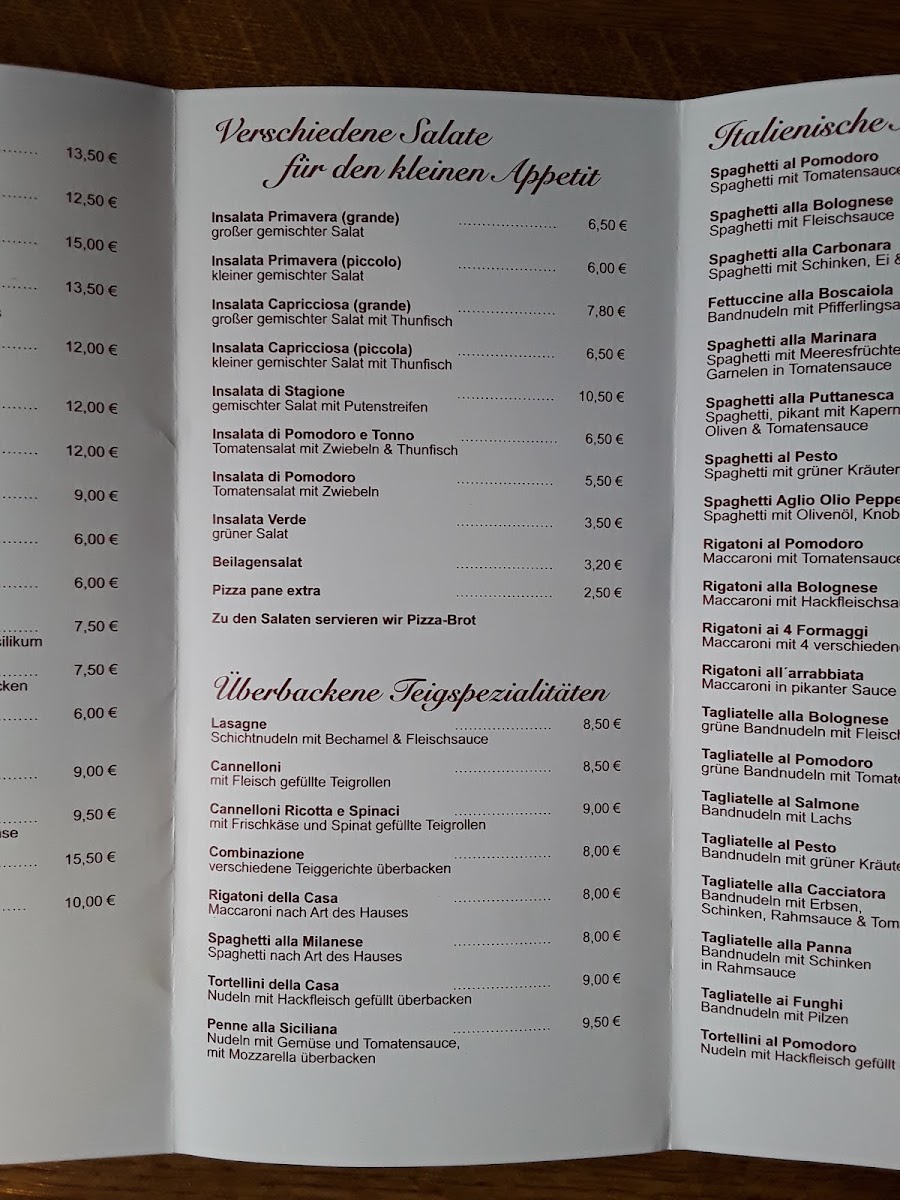Ristorante 'La Cantina' Photo Menu 6