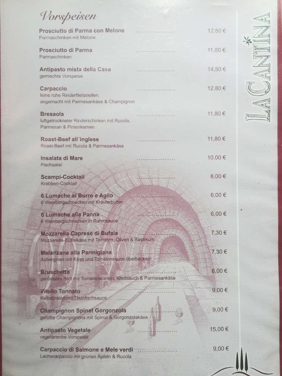 Ristorante 'La Cantina' Photo Menu 8