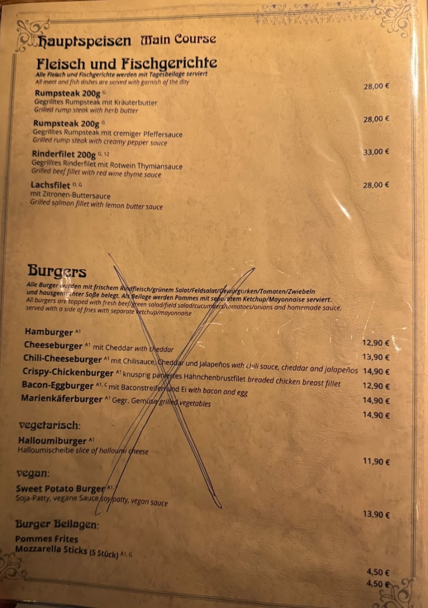 Pizzeria Marienkäfer Photo Menu 2