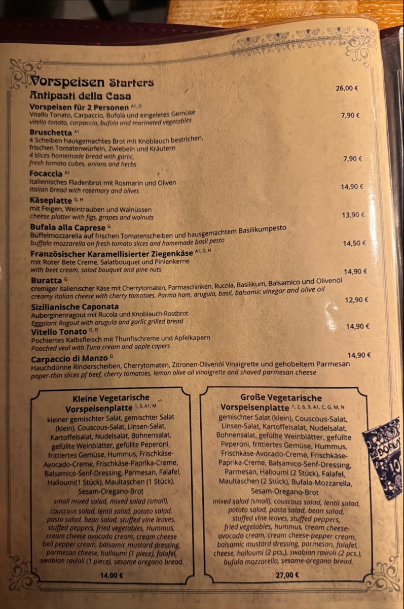 Pizzeria Marienkäfer Photo Menu 7