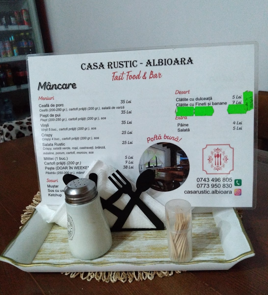 Casa Rustic Albioara Photo Menu 3
