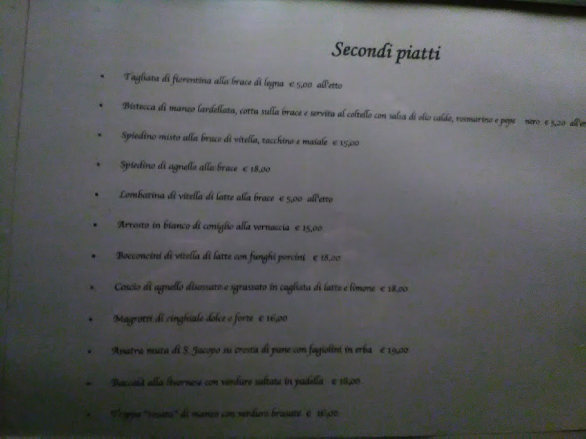 Ristorante Rafanelli Photo Menu 8