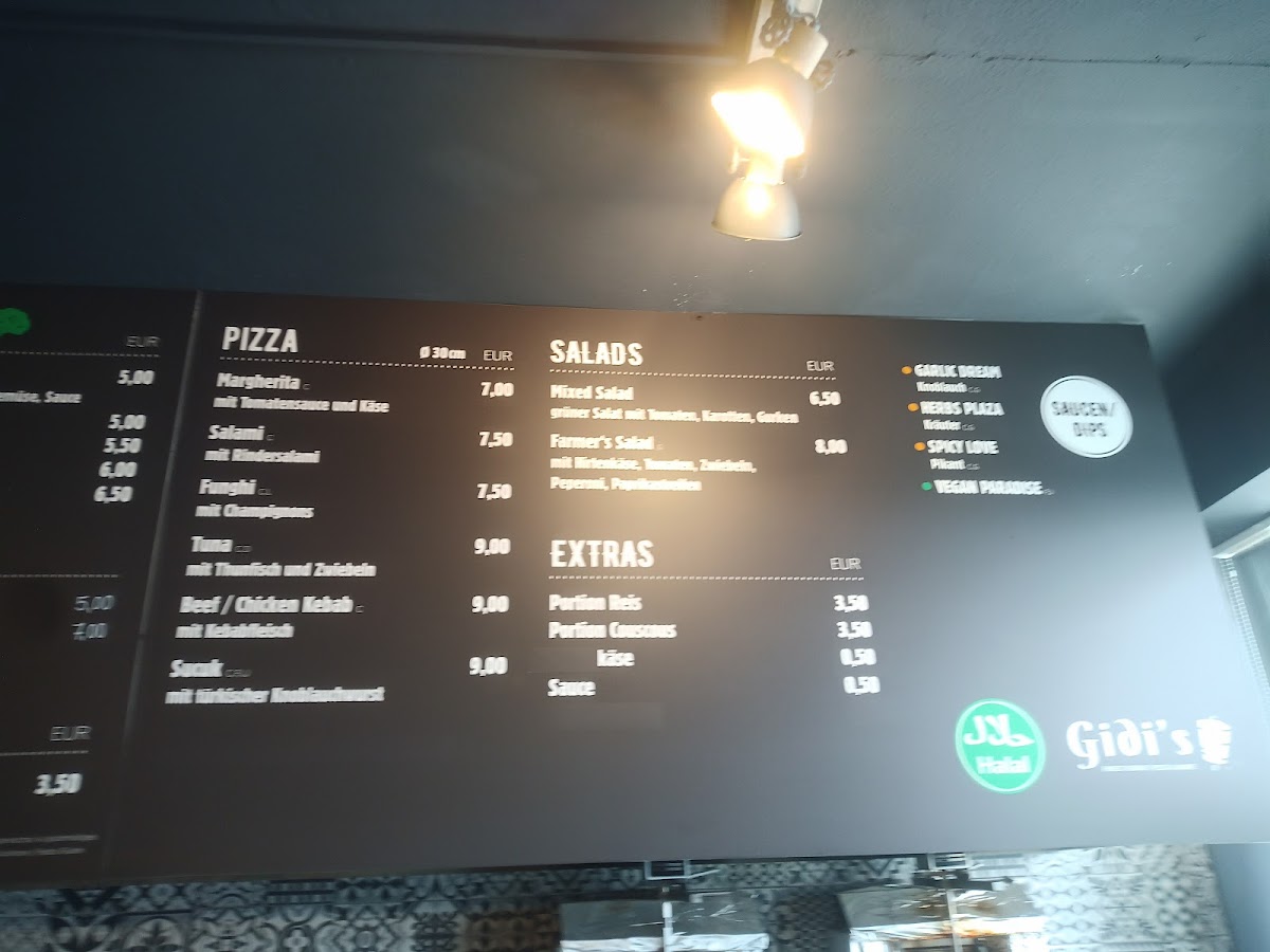 Gidi's Kebab Photo Menu 7