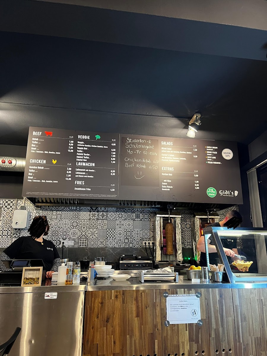 Gidi's Kebab Photo Menu 9