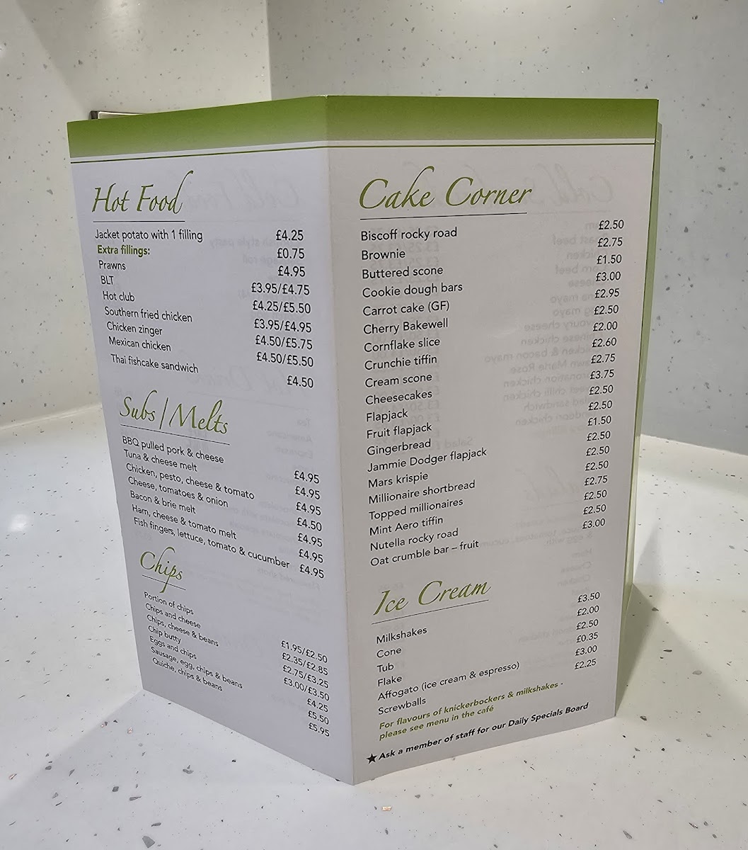 Dore Cafe Photo Menu 2