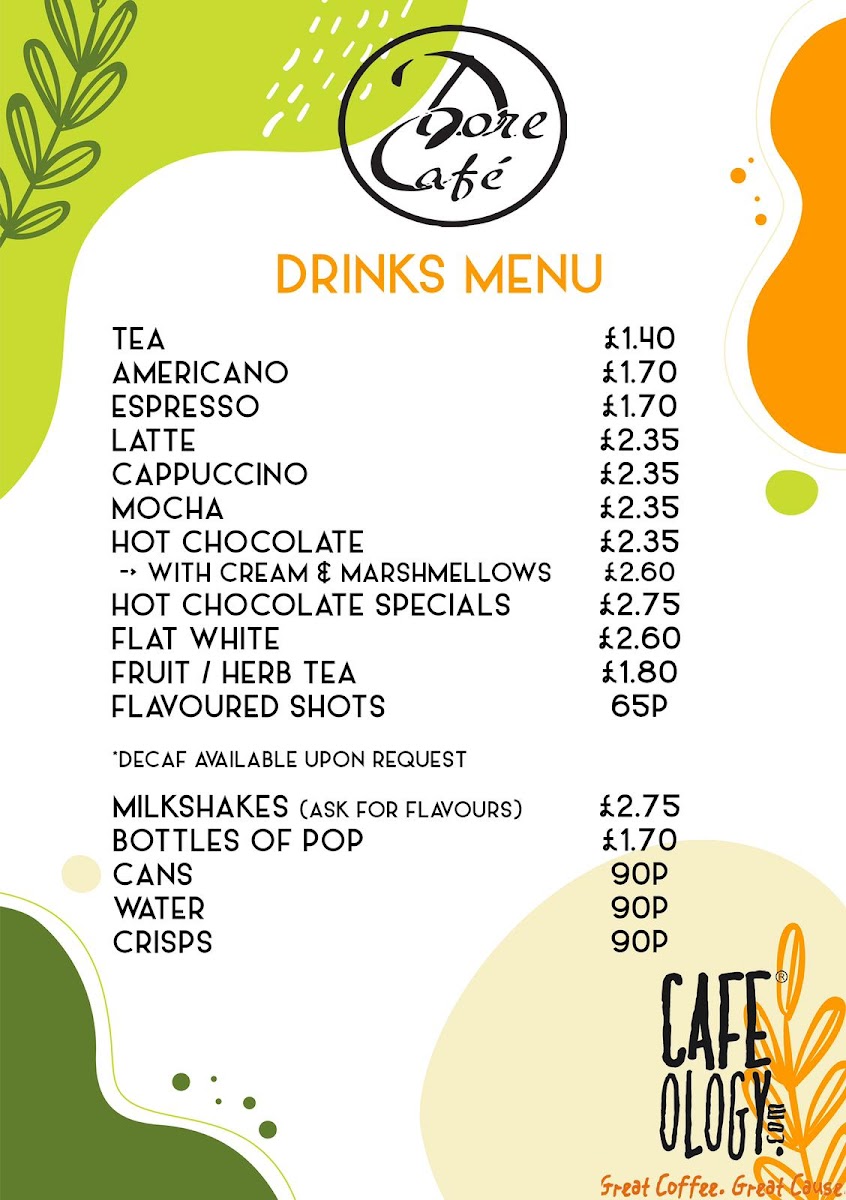 Dore Cafe Photo Menu 8