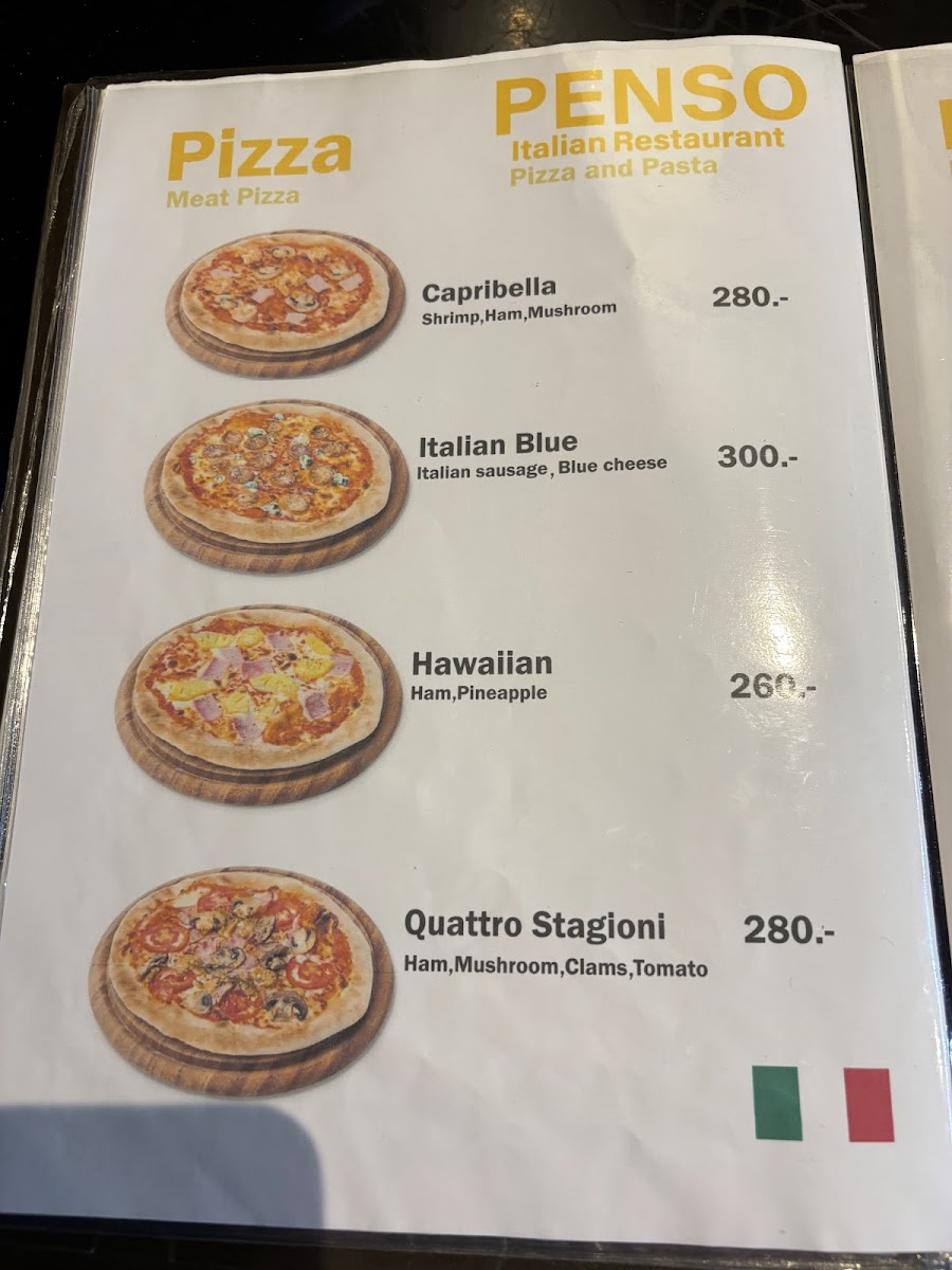 PENSO ITALIAN เพ็นโซ่ Photo Menu 1